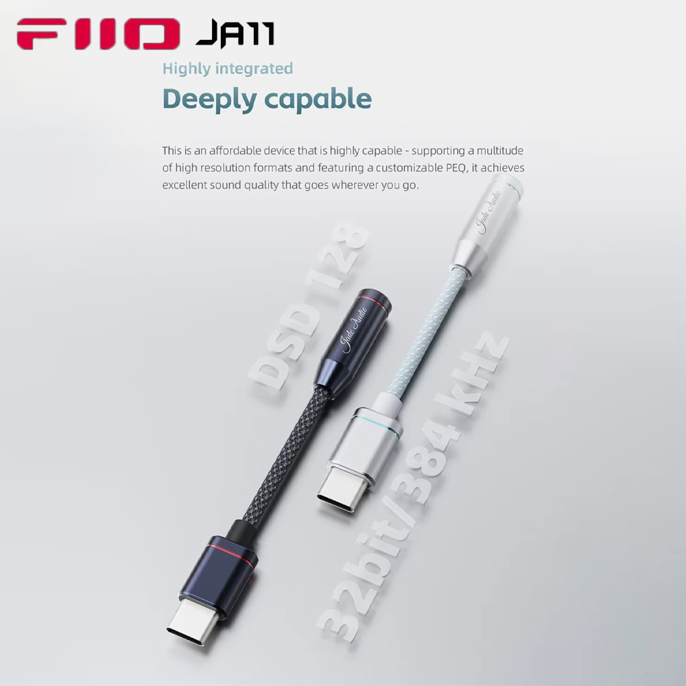 Headphone Amplifier Dac - FiiO JadeAudio JA11 Tragbarer DAC-Kopfhörerverstärker USB