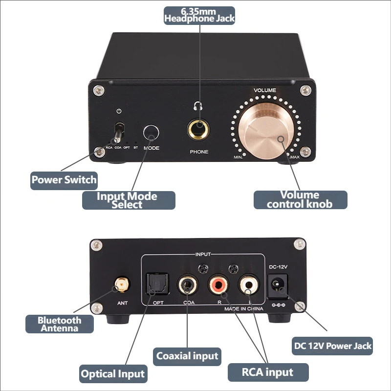 YJCO A938 DAC Hifi Kopfhörerve – Headphone Amplifier Dac Bewertung und Preis